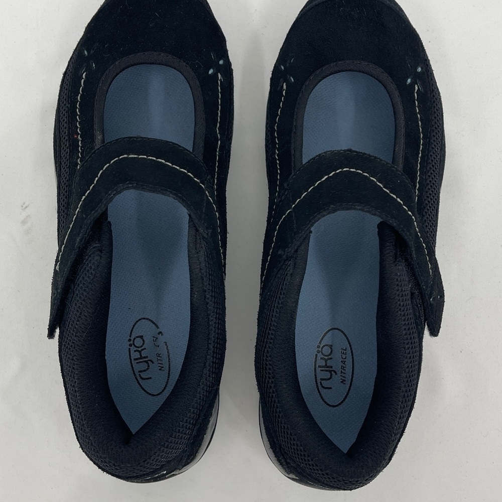RYKA WOMENS SIZE 8 Black Mary Jane Slip-On Sneakers - Picture 5 of 10